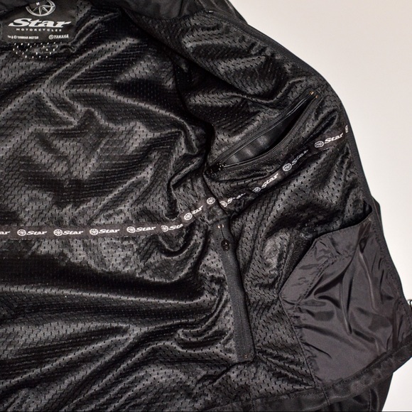 YAMAHA Star Women’s Hardshell Riding Jacket Blk- M - Picture 7 of 9